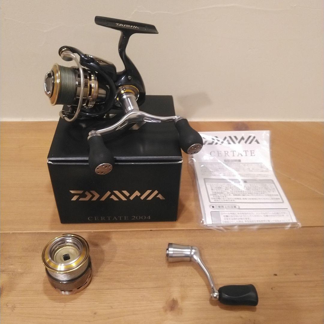 Used Daiwa10 CERTATE 2004 spinning reel body