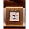 Used WAKO (Ginza Wako) Table Clock Inaba 220th Anniversary Churu Churu