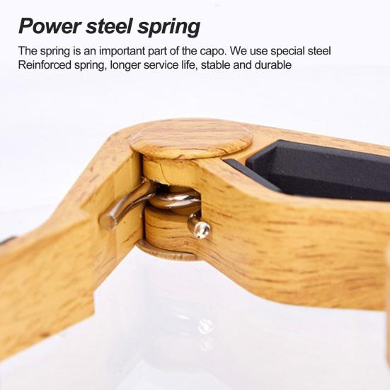 Guitar Capo High Strength One-Handed Operation Easy To Use Acoustic Guitar String Steel Ukulele Capo Guitar Picks