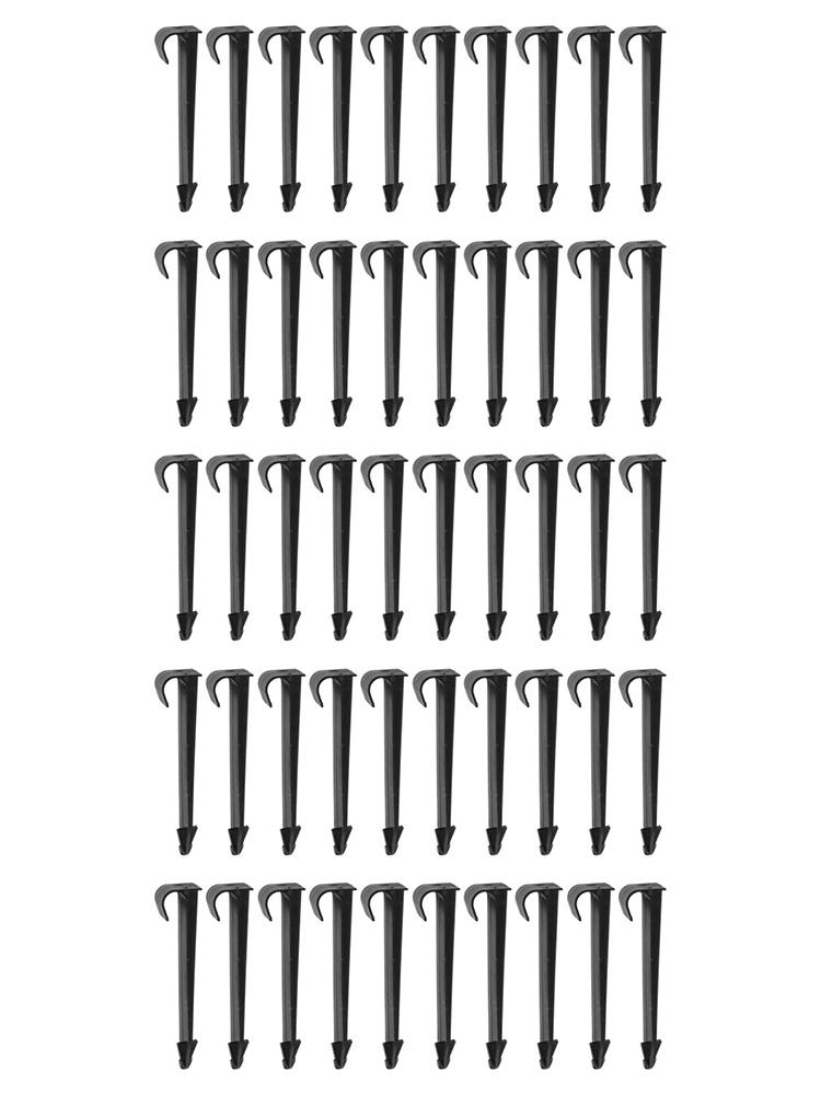 Pipe Ground Stakes Drip Irrigation Hose Tube Holder Spikes