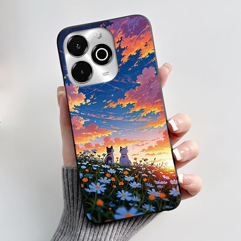 Casing For Umidigi G100X G9X Phone Case Aesthetic Luxury Cute Cool Boys Girls Black Matte Soft TPU Silicone Back Shell Cover
