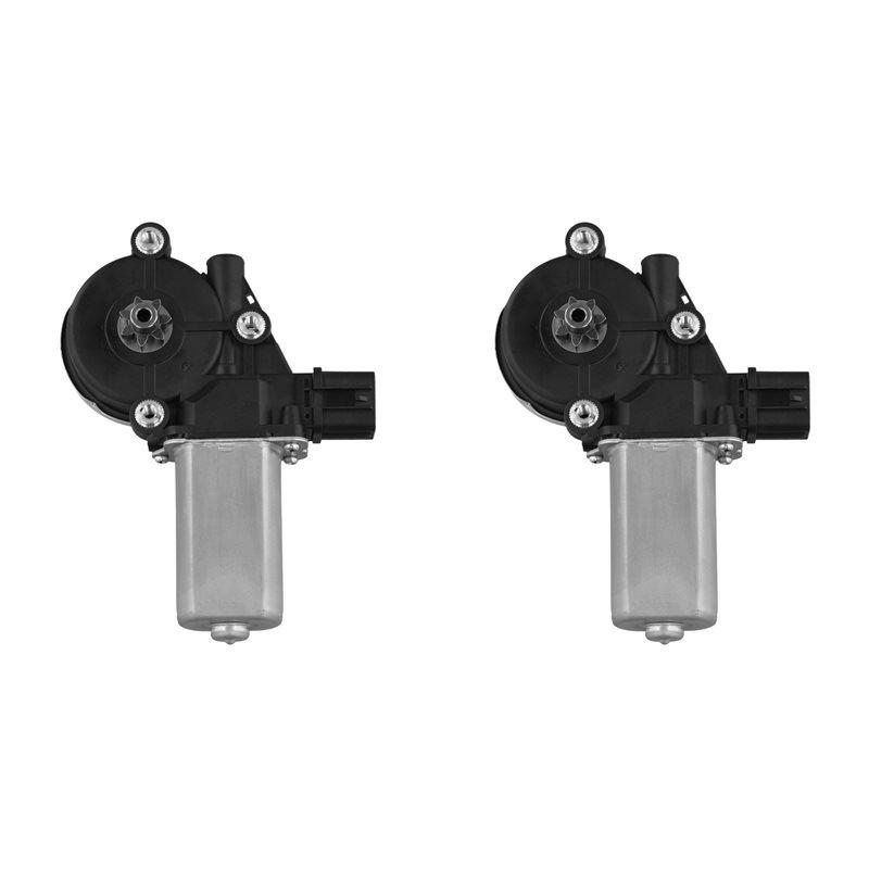 2X 8-98160724-0 Car Power Window Motor Front Left 6P For Isuzu DMAX 2012- 8981607240 Auto Parts LHD