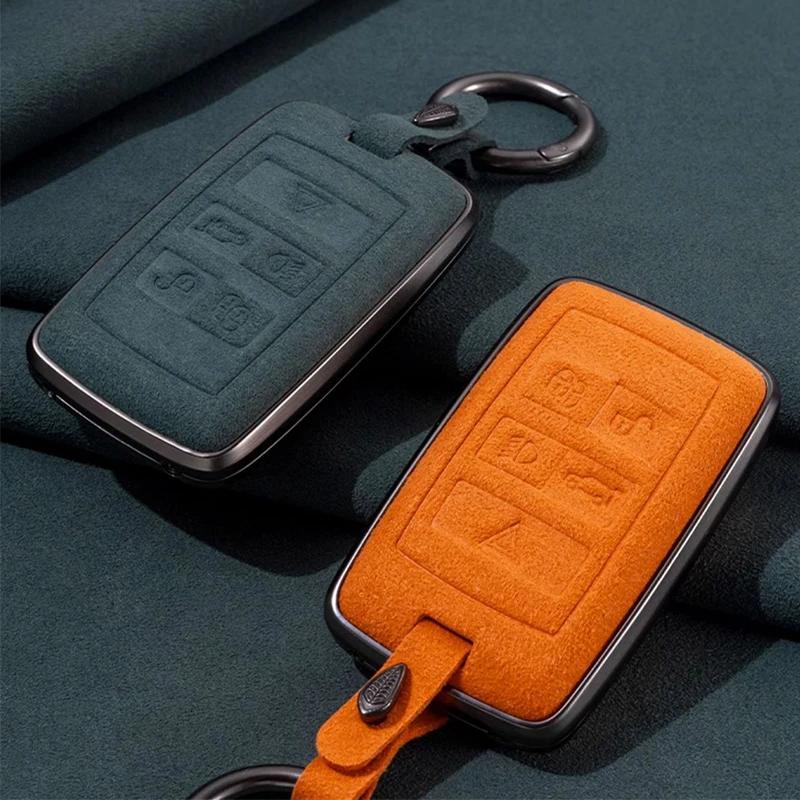 Husă Carcasă Cheie Telecomandă Auto Aliaj Zinc pentru Land Rover Range Rover Sport Evoque Discovery 3 4 5 Jaguar XE XF XJ F Accesorii