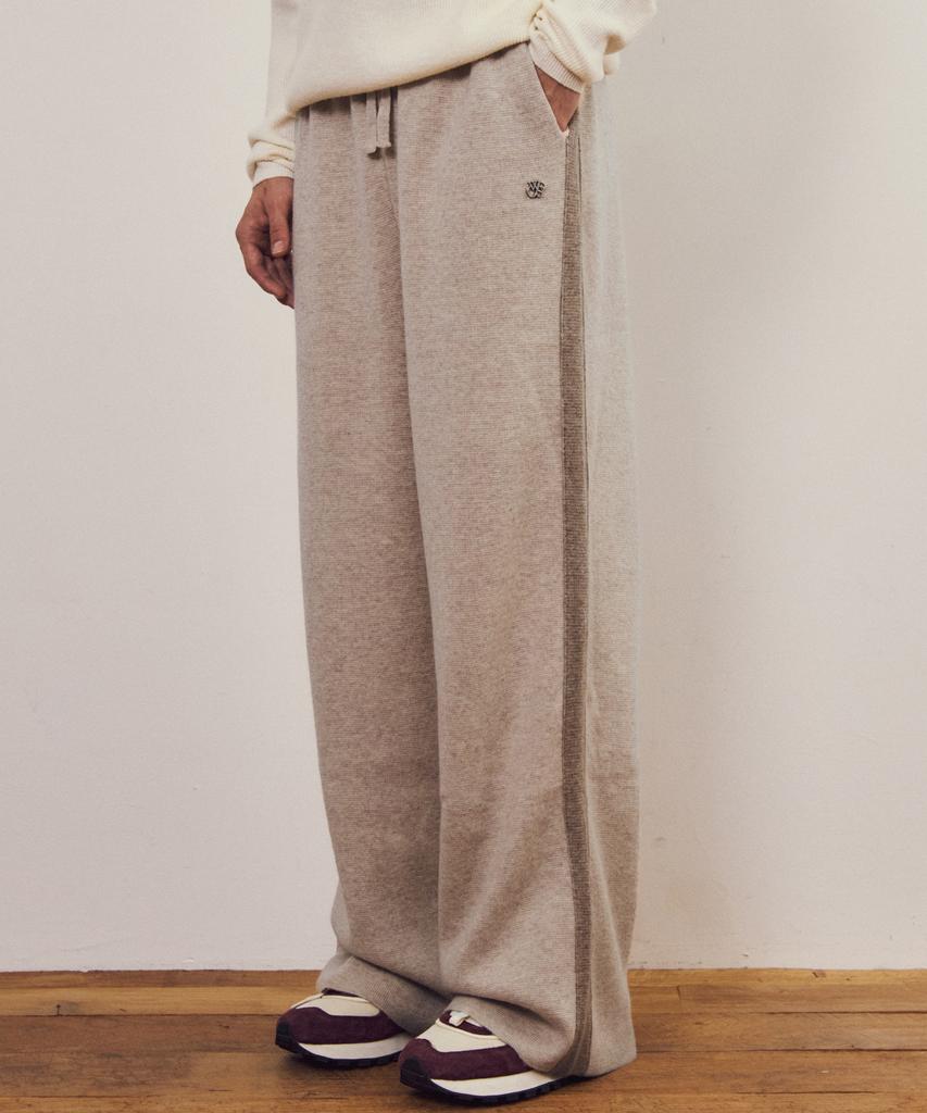 Wednesday Oasis Always Track Symbol Wool Knit Pants 4 Colors