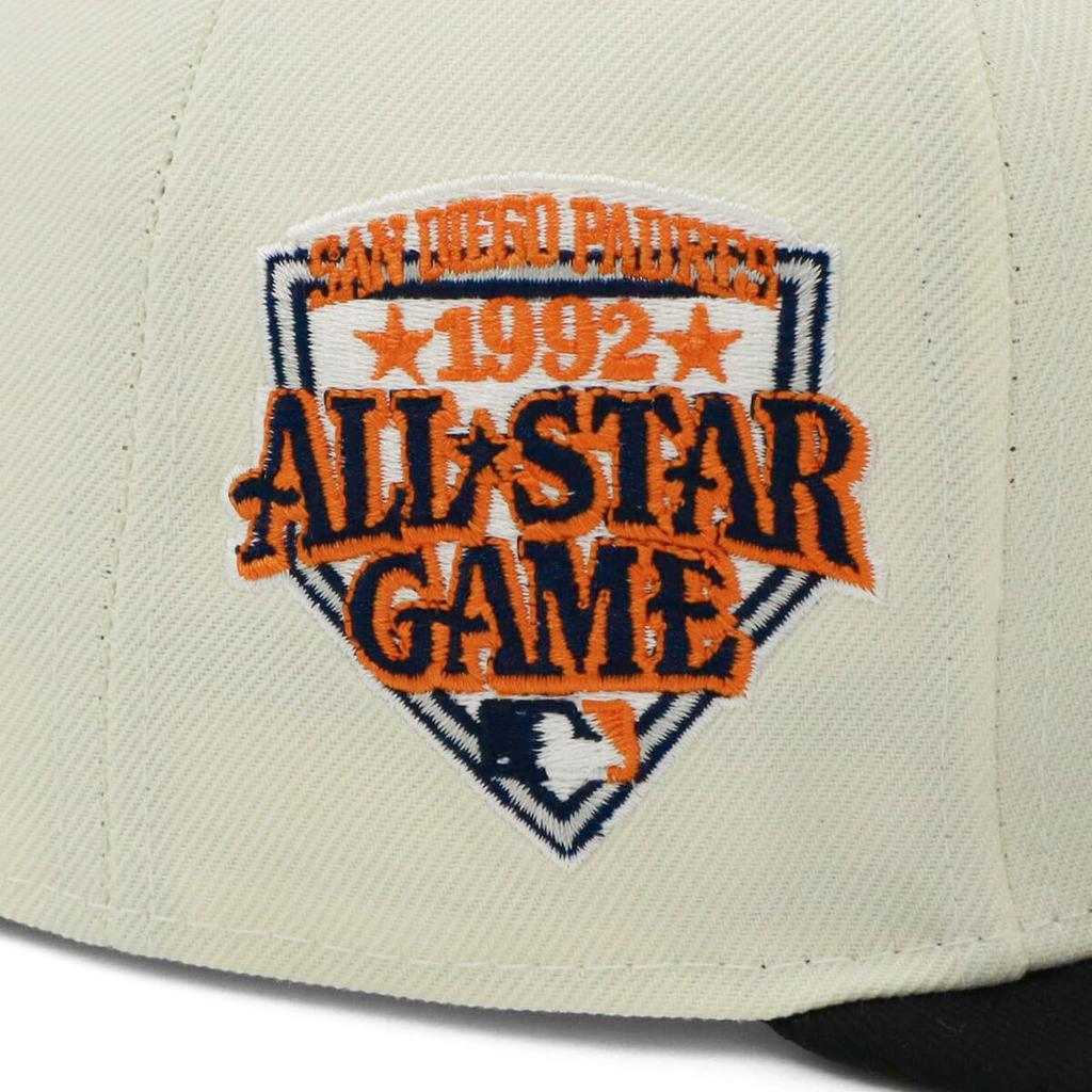 New Era 59FIFTY Cap MLB San Diego Padres SD with Side ONSPOTZ and Side Straight Flat Stylish Travel Sun Gift Idea (14666269, NER35C4225)