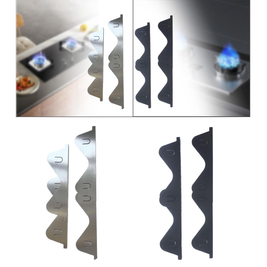 Stoves Cover Stainless Steel Refrigerator Seals Fills Gaps Kitchen Filler