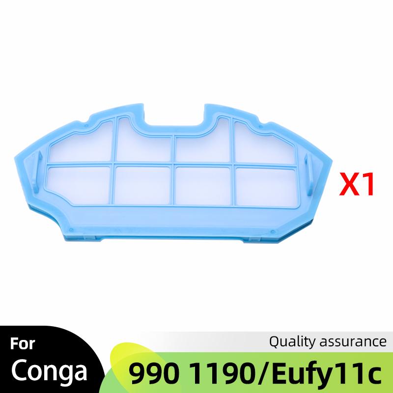 

For Cecotec Conga Excellence 990 Conga 1190, Eufy RoboVac 11 11C, Ecovacs N79S Spare Parts Main Side Brush Hepa Filter Accessory