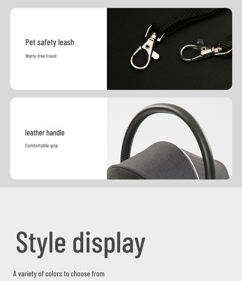 Double-Layer Pet Stroller: Spacious Design for Multiple Cats & Dogs, Removable Carriage