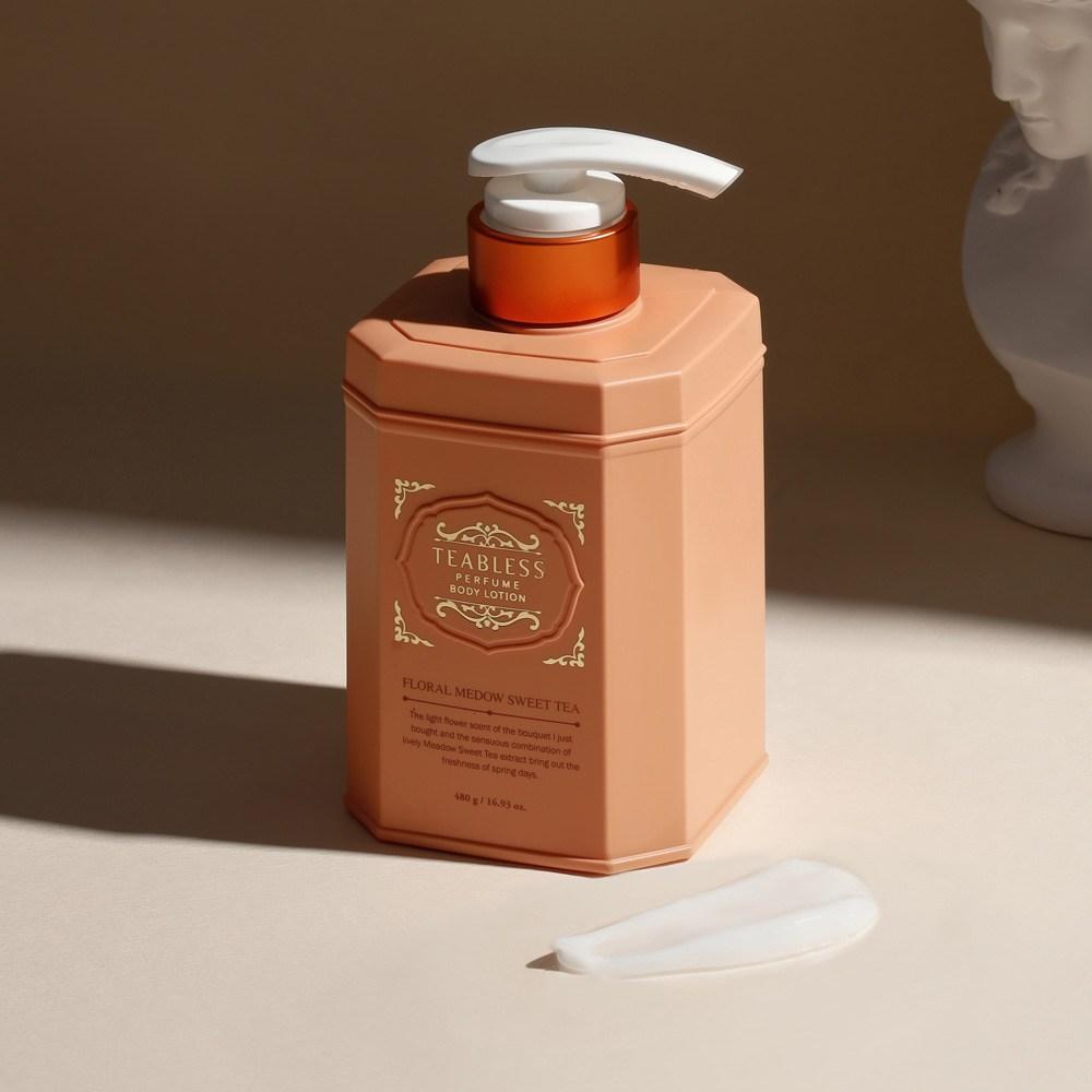 Tibless Sweet Tea Perfume Body Lotion Floral Fragrance, 480g, 1 Piece