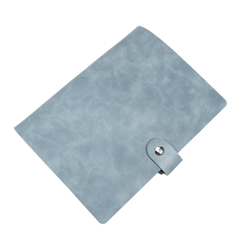 Minimalist Leather Photo Album Large Capacity Refillable Binder with Insert Pages