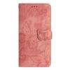 For iPhone 13 Pro 6.1 inch PU Leather Butterfly Imprinted Stand Wallet Case Skin-touch Phone Cover