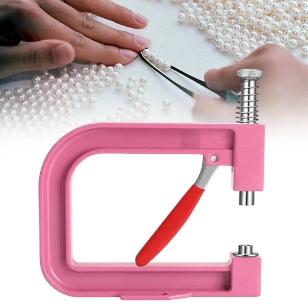 Hand Press Pearl Handmade Setting Machine Professional Bead Setting Tool Bags Accessories