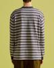 ONNHANS Striped Long Sleeve Pocket T-Shirt_Gray