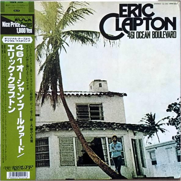 

LP Record ERIC CLAPTON - 461 Ocean Boulevard 18MW0054 RSO 1987 Japan Obi Rock Used