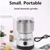Coffee Grinder Food Processor With Stainless Steel Blades For Home Use And Dry Grinding