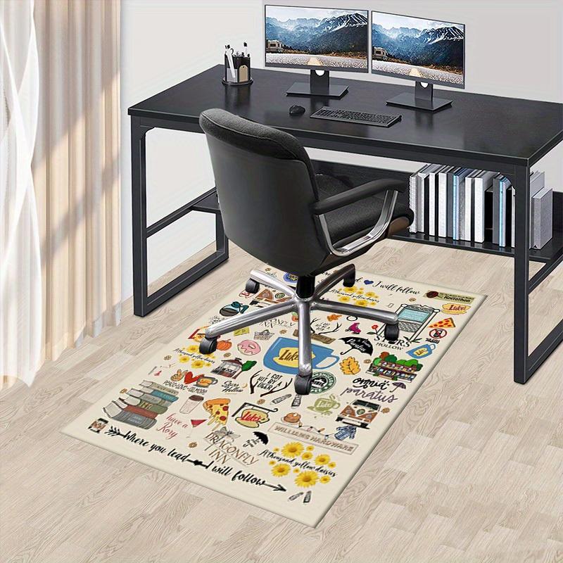 Office Carpet: Gilmore Persons Themed Perfect for Sofa Protection Under Chairs 60cm by 90cm