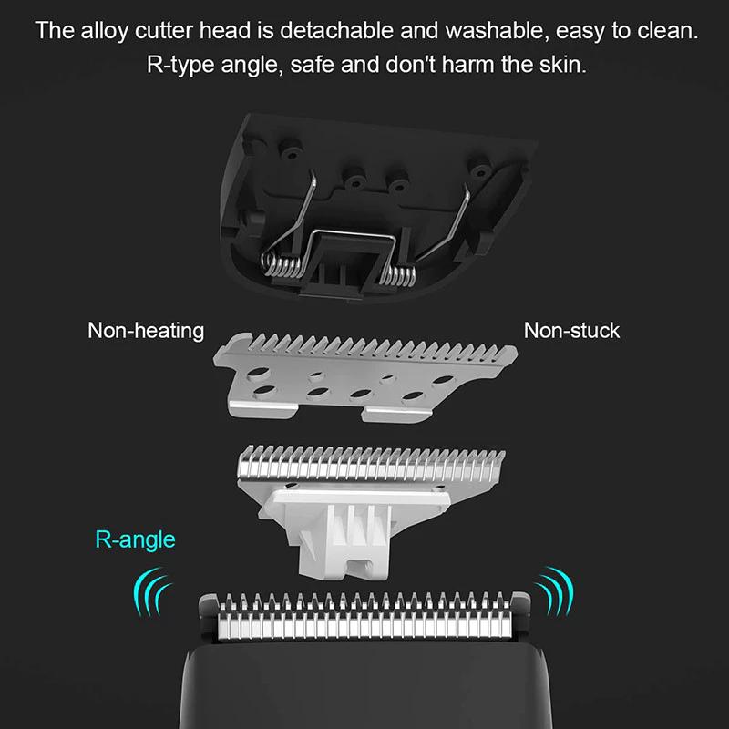 Xiaomi ENCHEN Sharp3S Elektrischer Haarschneider, wiederaufladbarer USB-Haarschneider