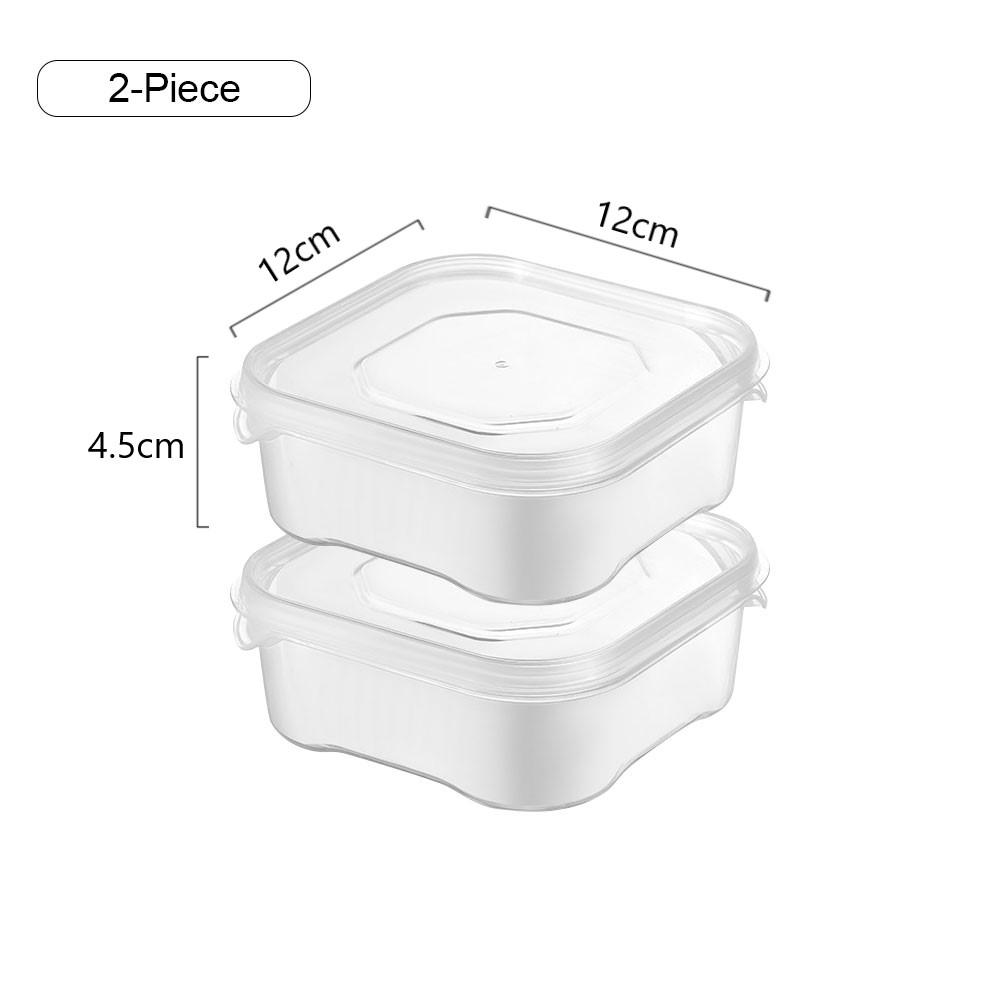 

2/4/6 шт. Контейнер для хранения продуктов в холодильнике, герметичный пластиковый контейнер для хрустящих продуктов, контейнер для разогрева в микроволновой печи с крышкой, для кухонных ящиков для хранения