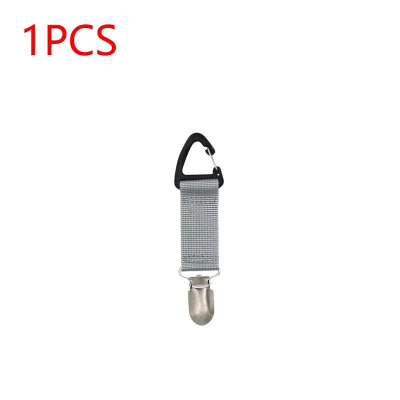 

Universal Portable Hat Clip Handbag Hat Keeper Lightweight Travel Outdoor Storage Accessories Practical Bag Gadget 1PC сірий