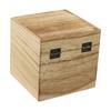 Storage Box Tung Wood 10*10*10cm 3.93*3.93*3.93inch