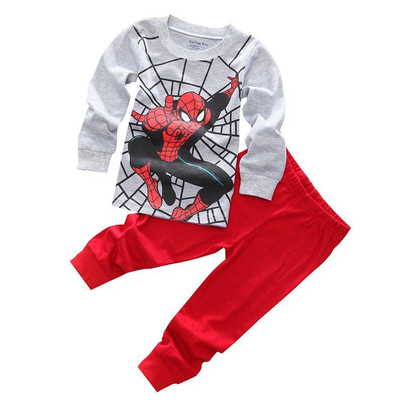 Luxurious Kids Superhero Spiderman Costume Set Baby Boy Girl Toddler Fancy Dress Outfits