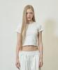 Mutlet Crop Point Short Sleeve / Ivory