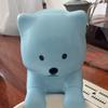 Cup Edge Clip-on Mini Fan Cartoon Animal Cooling Fan Rechargeable Cat Bear Shaped Hot Drinks Coffee Tea Meals Dishware Food Cooler Fan