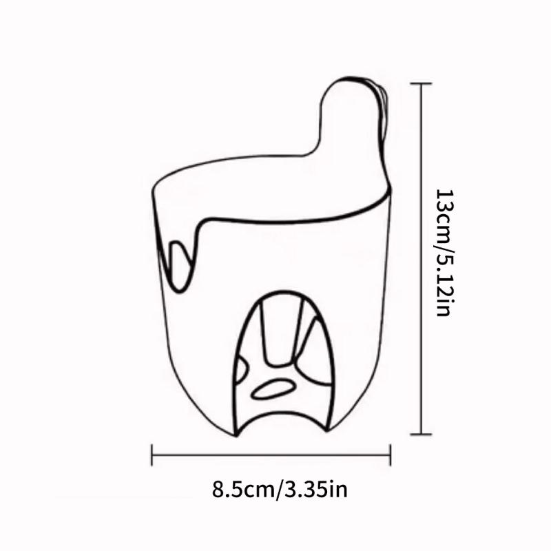 Newborns Strollers Water Cup Organiser for Baby Bottles Parent Drinks Food Grade PP Cup Holder Stand Easy Installation