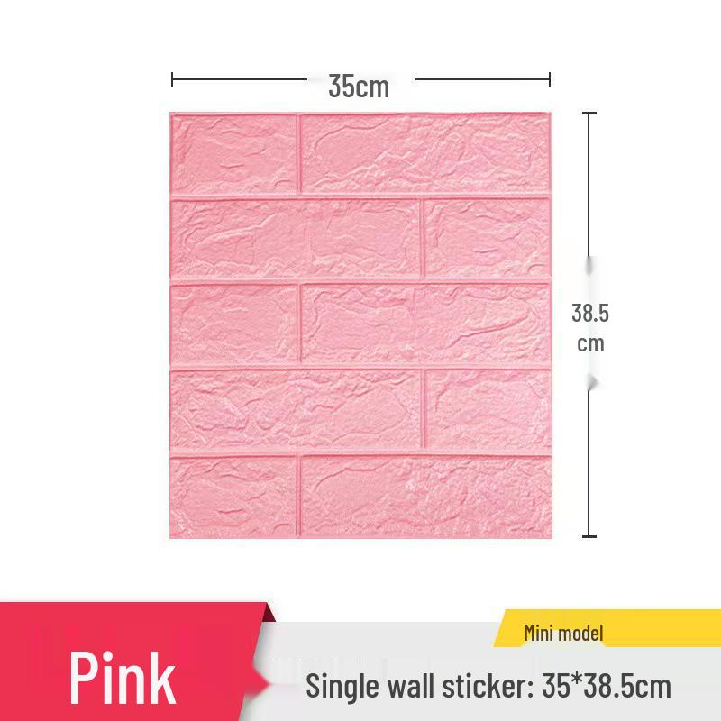 3D Waterproof Foam Wall Stickers for Ceiling and Background Decoration