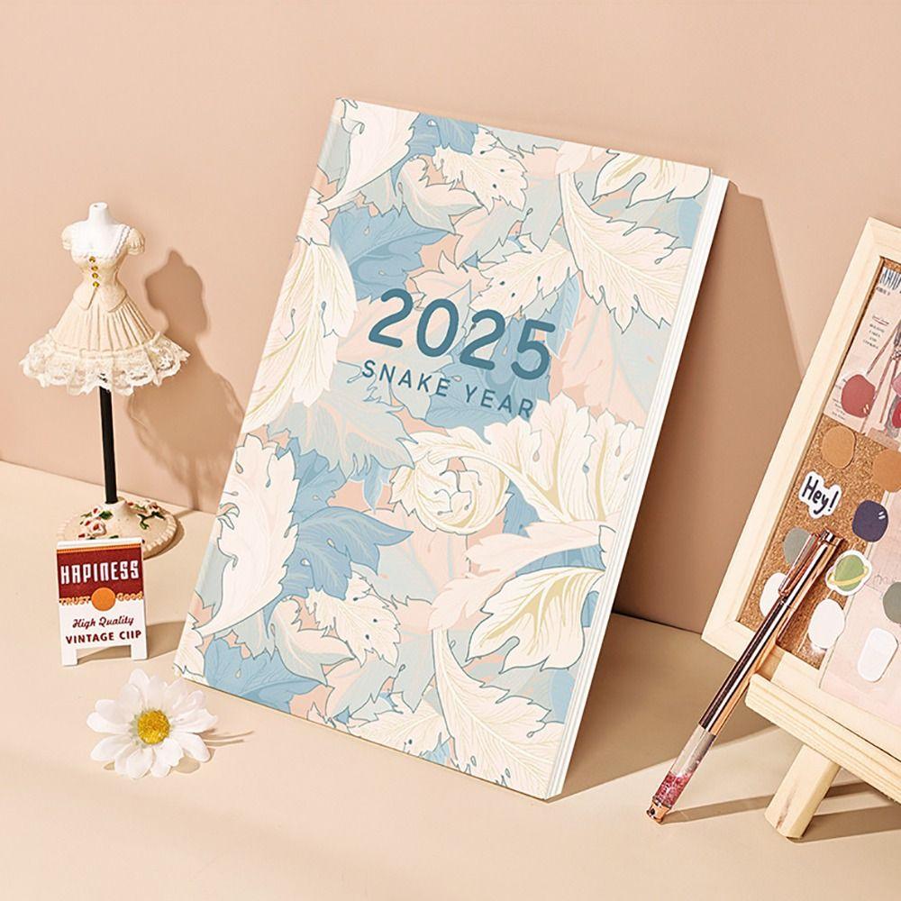 A4 A5 Planner Notebook 24 Sheets 2025 Calendar Planner High-quality Agenda Planner  Office