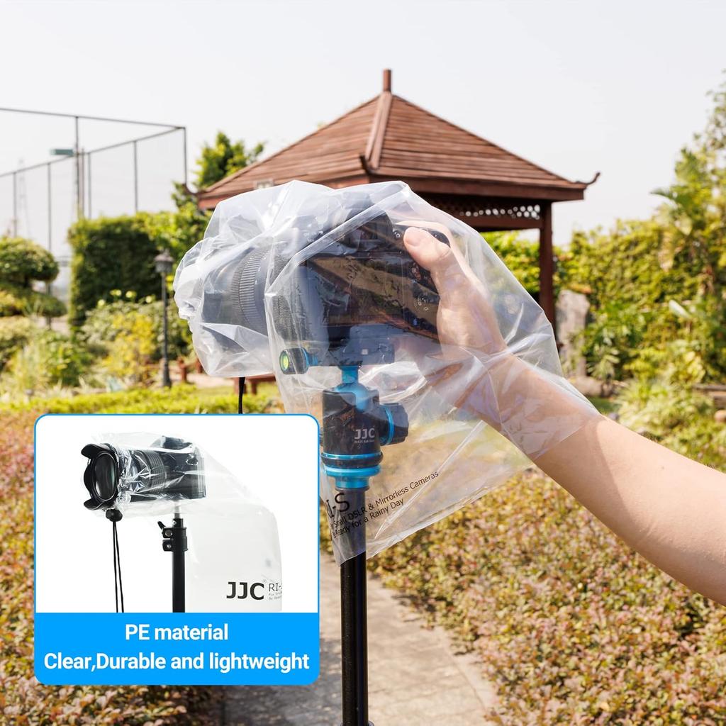 2 Pack Camera Rain Cover Clear Sleeve Protector for Sony A7R V A7 IV A7S III II A6700 A6600 A6500 A6400 A6300 A6100 A6000 A7C Nikon Z8 Z5 Z50 Z30 Z7