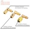 8pcs R12 R134a Car Air Conditioner Conversion Adapter for Old Car Air Conditioner