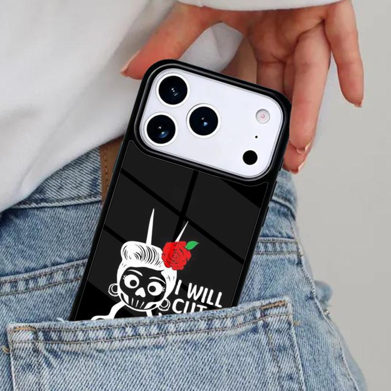 Hair Stylist Hairdresser Phone Case for iPhone 16e 15 14 13 12 17 Pro Max Plus Air 17pro Cover Coque