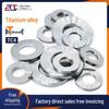 Titanium Alloy Flat Washer Spacer (M3-M16) - TC4 Grade, GB848/97 Standards