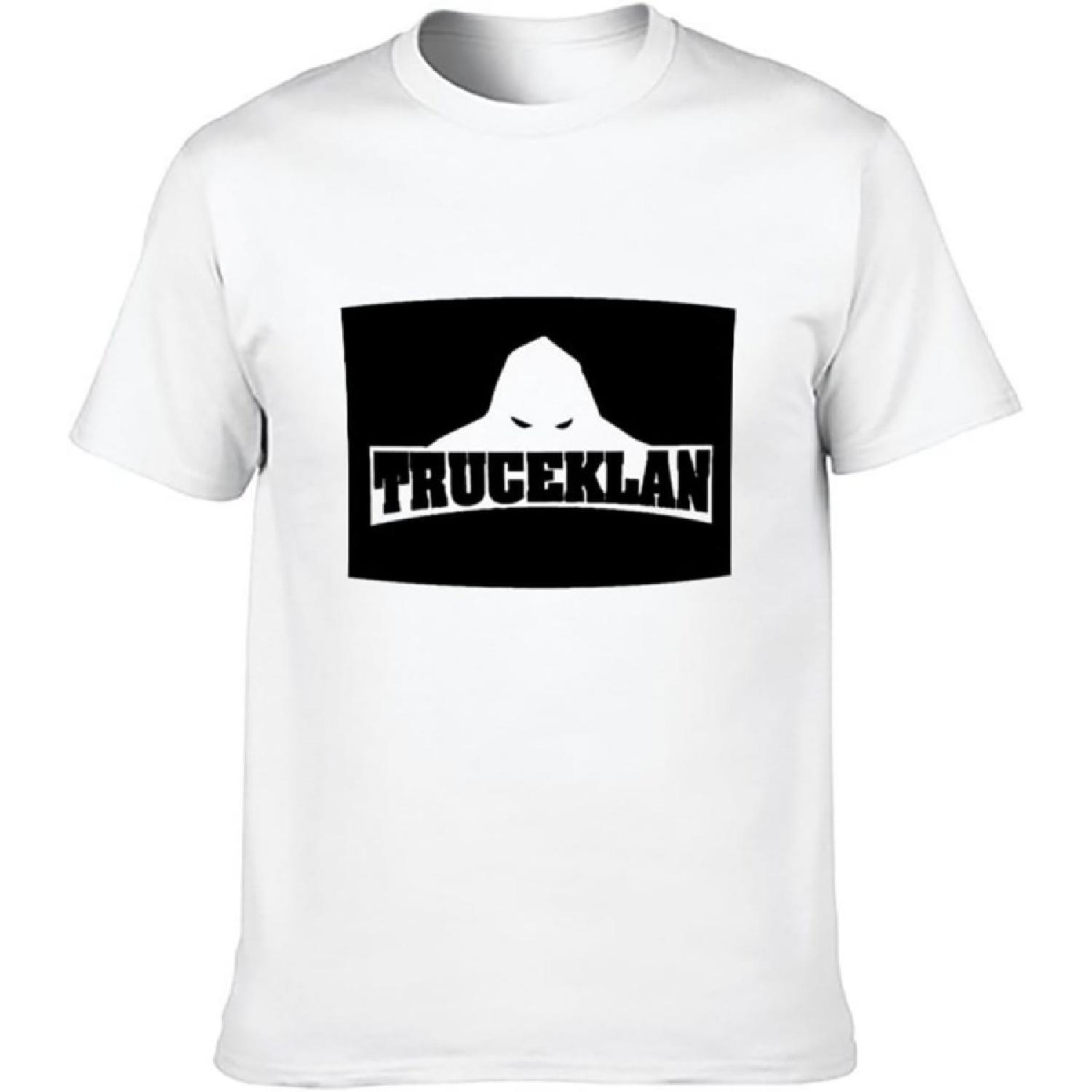 SHENGCHEN Truceklan-Hip Hop Rap Music-Truce Klan Mesh Men s Fashion T-Shirt White XXXXXL белый