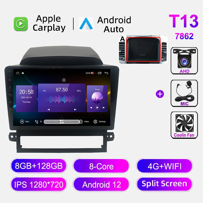 Navigation GPS Car Radio For Chevrolet Captiva 2008-2012 WIFI 4G Carplay Android Auto Autoradio Multimedia Video Player No 2din