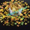 Christmas Decoration Hollow Heart Glitter Cosmetic Grade Shaped Glitter Powder for Make-up Nail Party Decoration Tumbler
