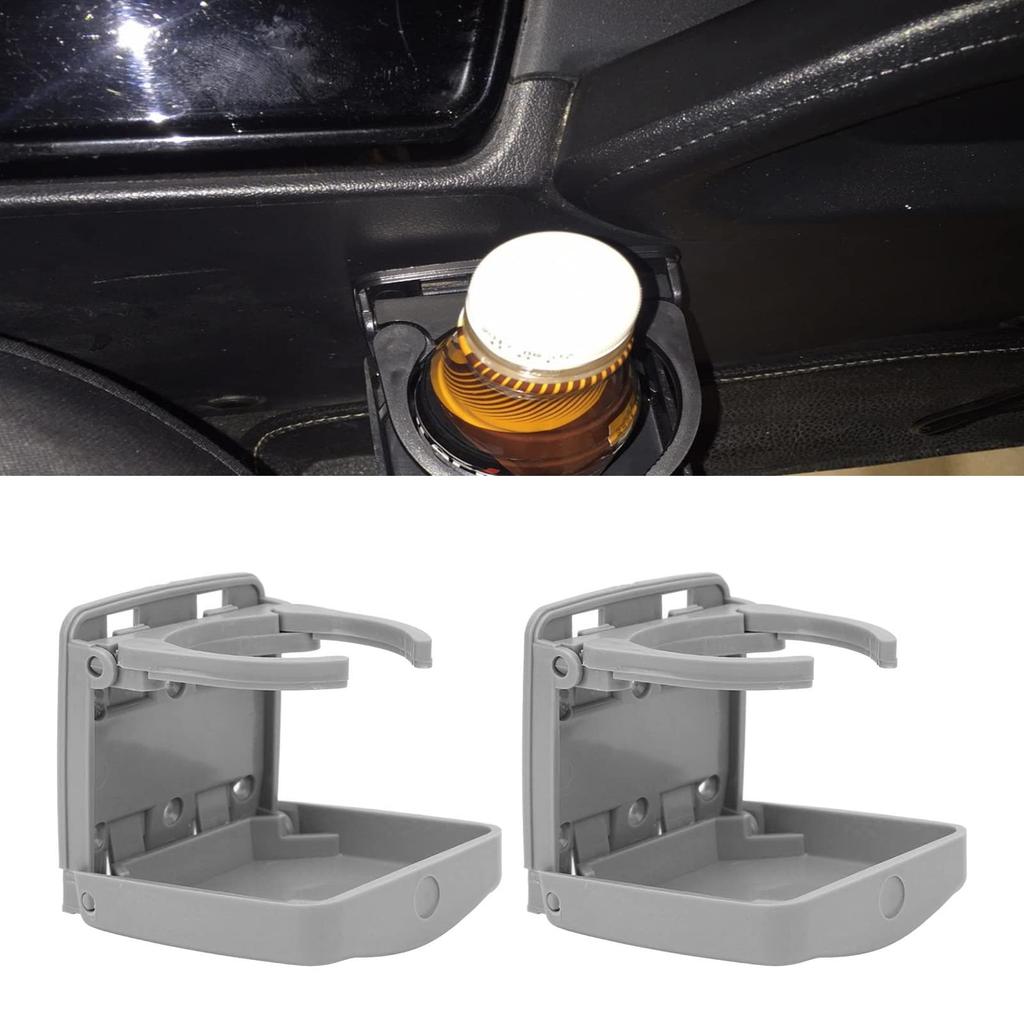 Soraz Foldable Car Cup Holder, Convenient Storage Space Saver, Easy to Clean Car Drink