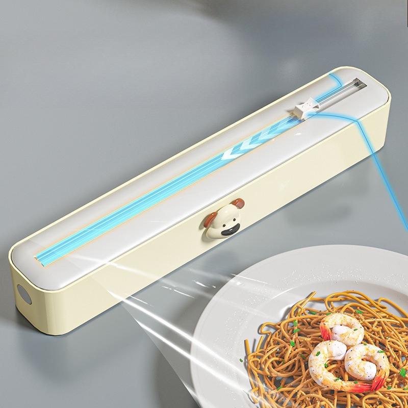 1PC Double Slide Knife Plastic Wrap Cutter Magnetic Suction Type Household Kitchen Adjustable Baking Paper Tinfoil Cutter Storage Box
