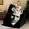 Movie T-The B-Black P-Phone Throw Flannel Blanket, Soft Warm, Durable & Washable Cute Cool