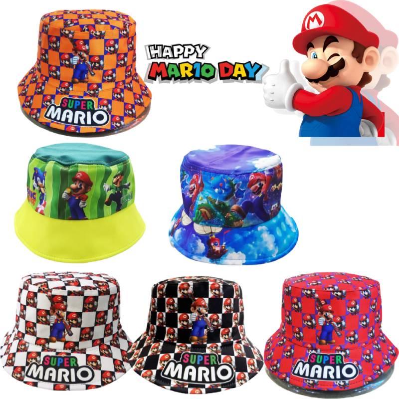 Super Mario Printed Fisherman Hat For Men And Women