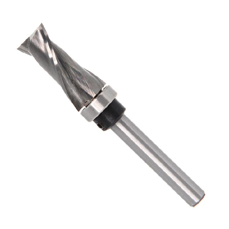 Flush Trim Router Bit 1-Inch Height/1/2-Inch Diameter Top Carbide Compression