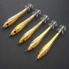 5Pcs 10cm Luminous Squid Hook Cuttlefish Fishing Hard Lure Tackle Jigging Baits