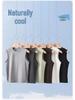 Tencel Lyocell Women's Sleeveless Knit Vest - Loose Round Neck Slimming Top