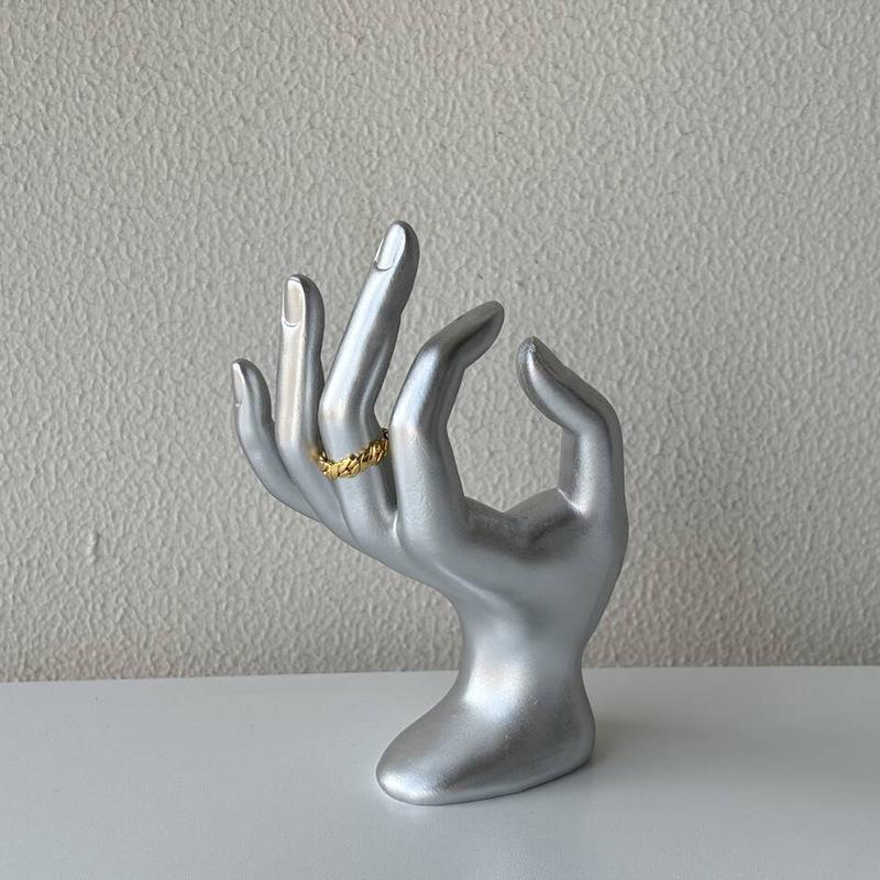 Jewelry Display Mannequin: Necklace, Earring, Ring, Bracelet Holder & Storage Stand.
