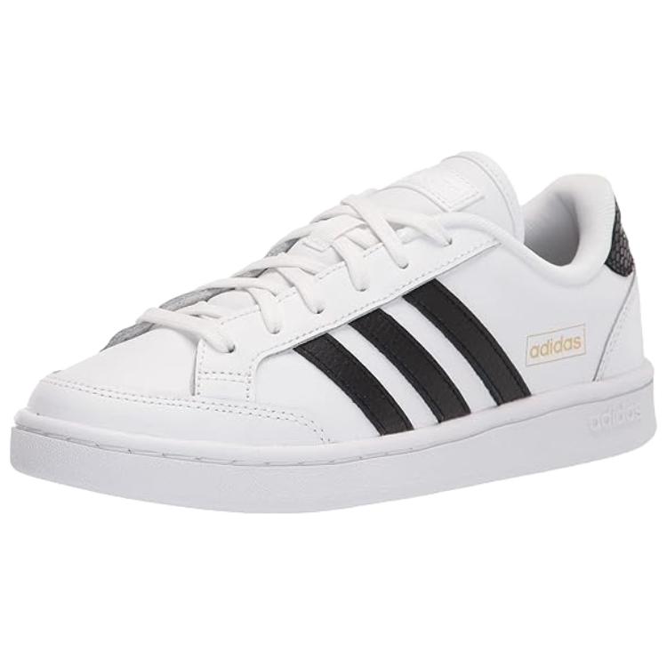 Adidas GRAND COURT Breathable Tennis Shoes Women s White Black GV7135 41⅓