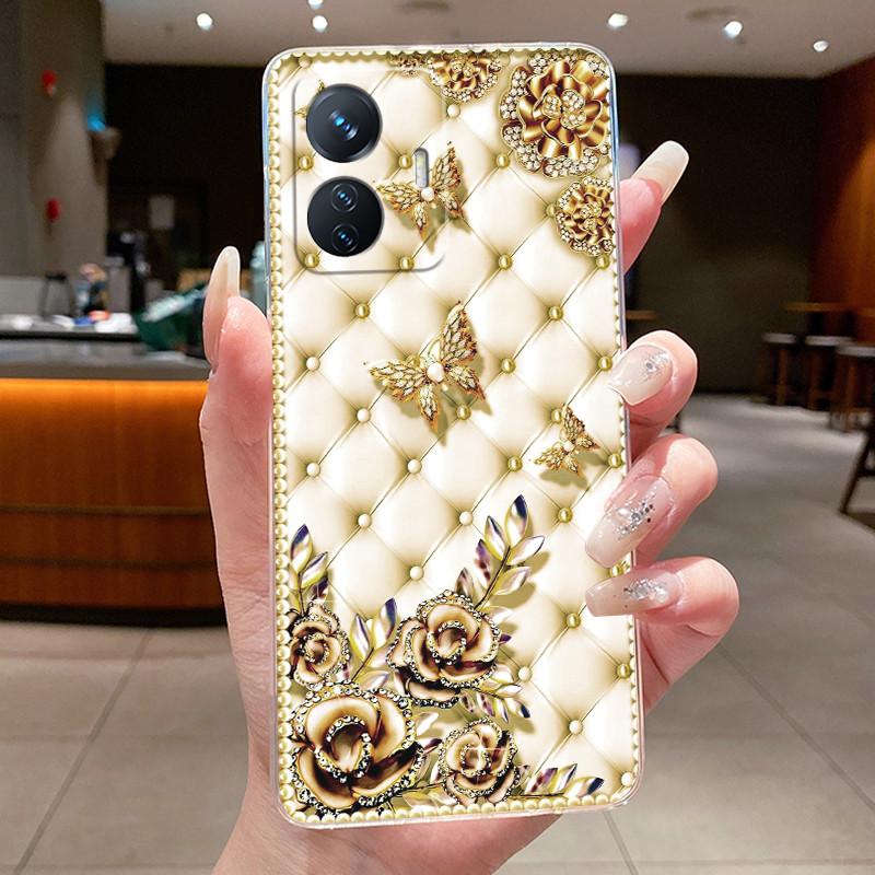 For vivo T1 4G Case Clear Luxury Dragon Cute Cool Boys Girls Phone Case For Vivo Y55 4G iQOO Z6 T1 44W Soft Silicone Back Cover