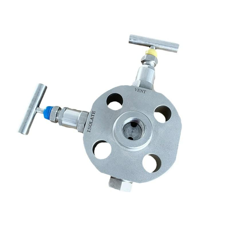 Flanged Globe Two-Valve Manifold for Natural Gas Pipeline Isolation and Venting