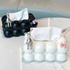 Dining Table Marshmallow Tissue Box Removable Paper Towel Dispenser Creative Napkin Holder