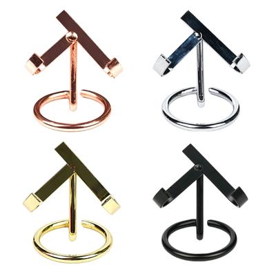 Multipurpose Metal Easels for Mineral Collections Specimen Holder Rusts Resistant Decorative Rock Displays Stand